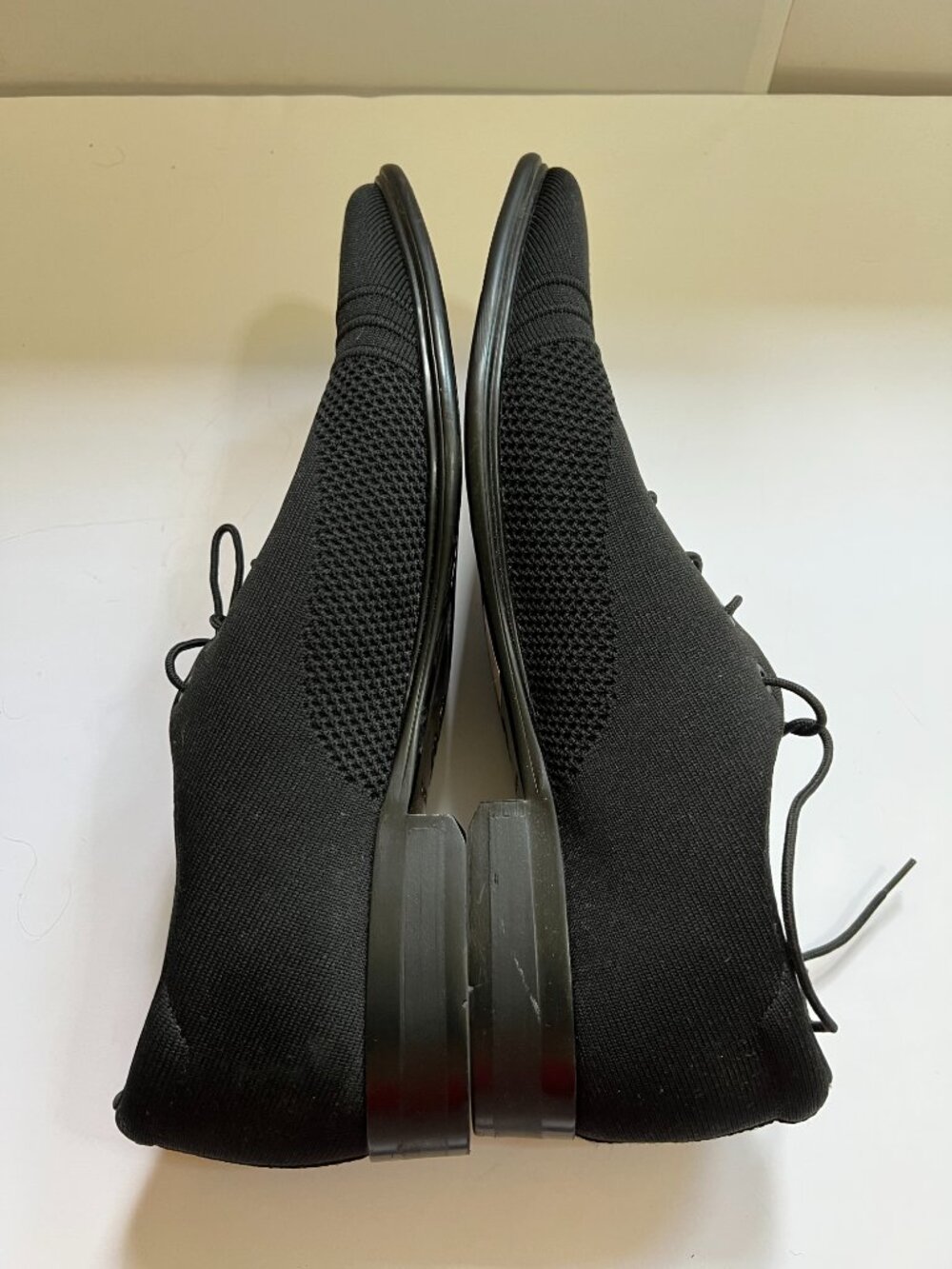 Men's Black Mark Nason Knit Oxfords Shoes M 11 - Picture 3 of 6